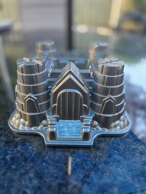 Nordic Ware Silver Castle Cake Pan